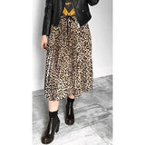 Cheetah Midi-Skirt-Skirt-Air Halo Fashions
