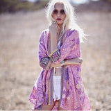 Floral Kimono-Top-Air Halo Fashions