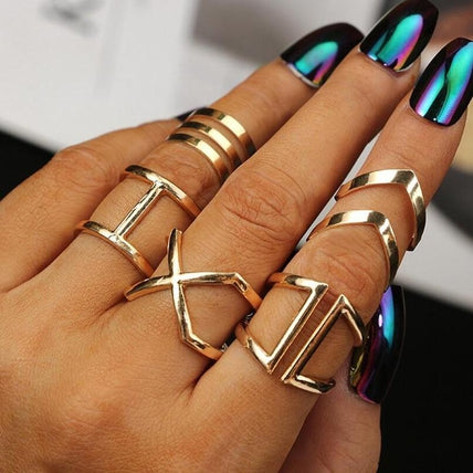 Natalia Ring Set-Jewellery-Air Halo Fashions