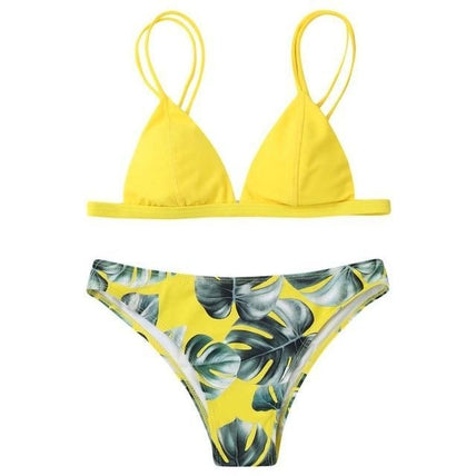 Tropical Bikini-Swimwear-Air Halo Fashions